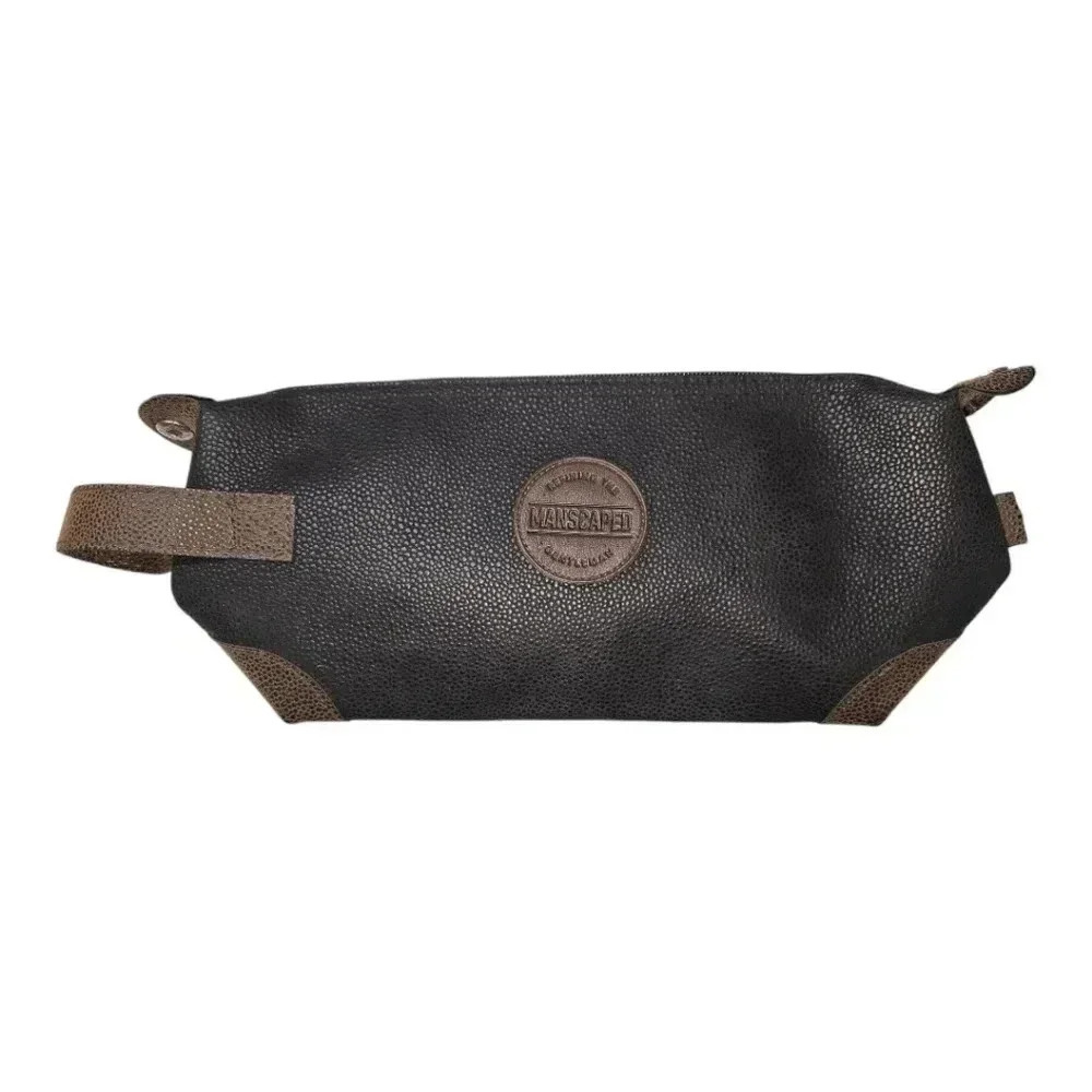 Manscaped *READ* The Shed Travel Bag Water Resistant Zipper PVC Polyester